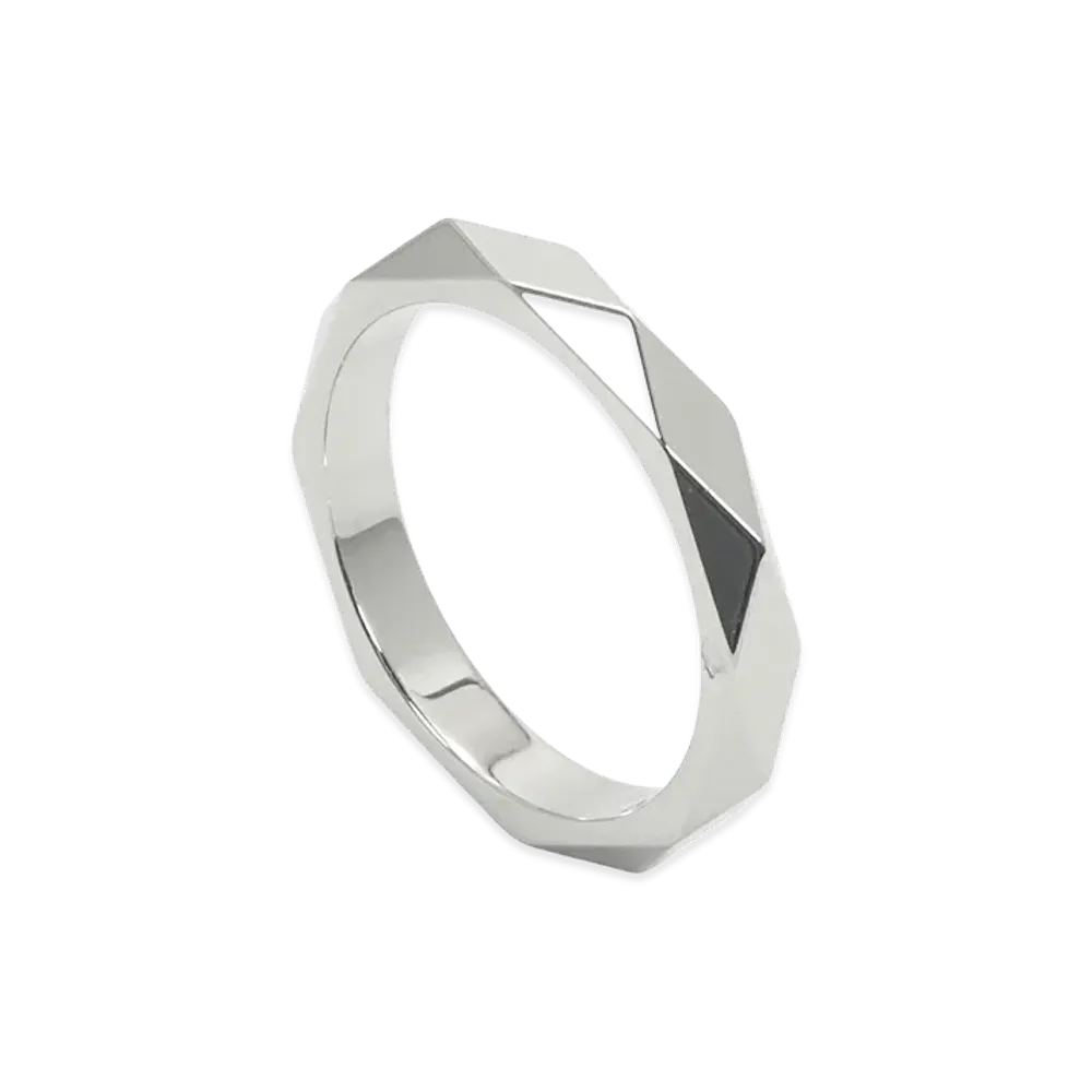 BOUCHERON Facette Ring "Silver"