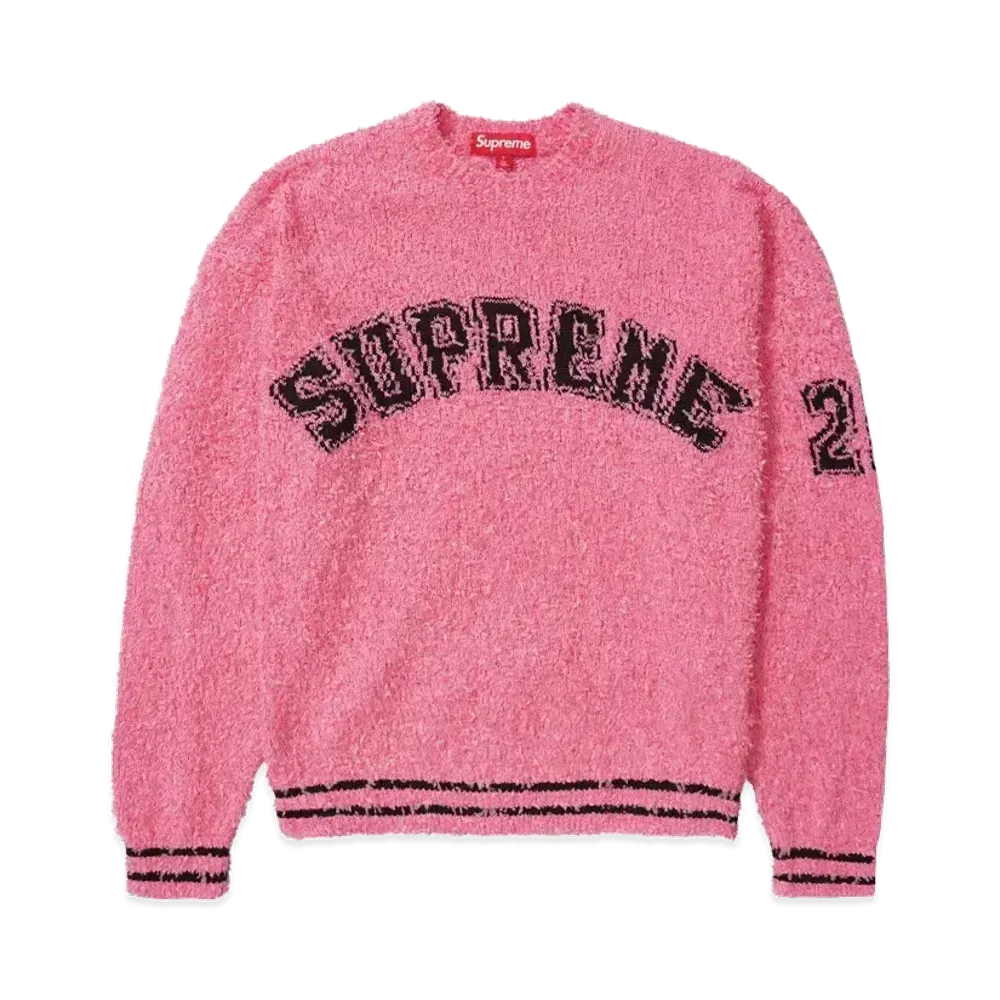 Supreme Textured Arc Sweater "Pink"