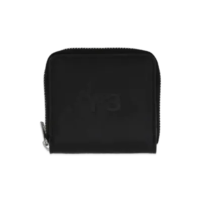 Y-3 Zip-Around Leather Wallet "Black"