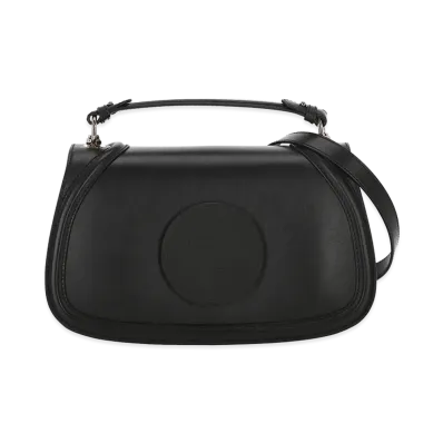 GUCCI Women's Leather Gucci Blondie Handbag "Black"