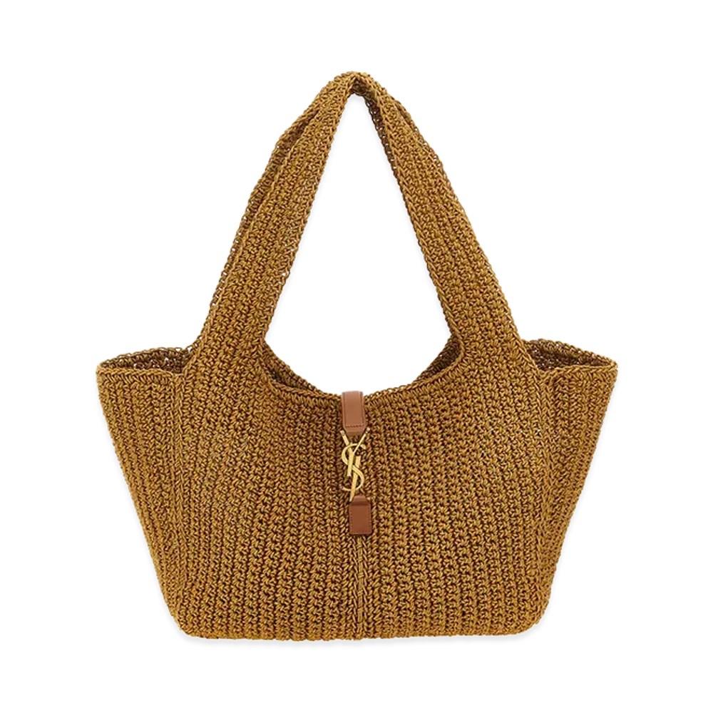 Saint Laurent Women's Le 5 A 7 Bea Shopping Bag "Beige"