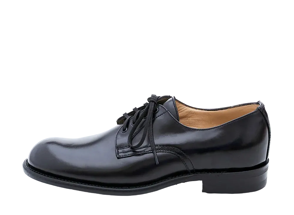 SANDERS B.G.S. Plain Toe SL15111 Polished Leather "Black" 1945B1