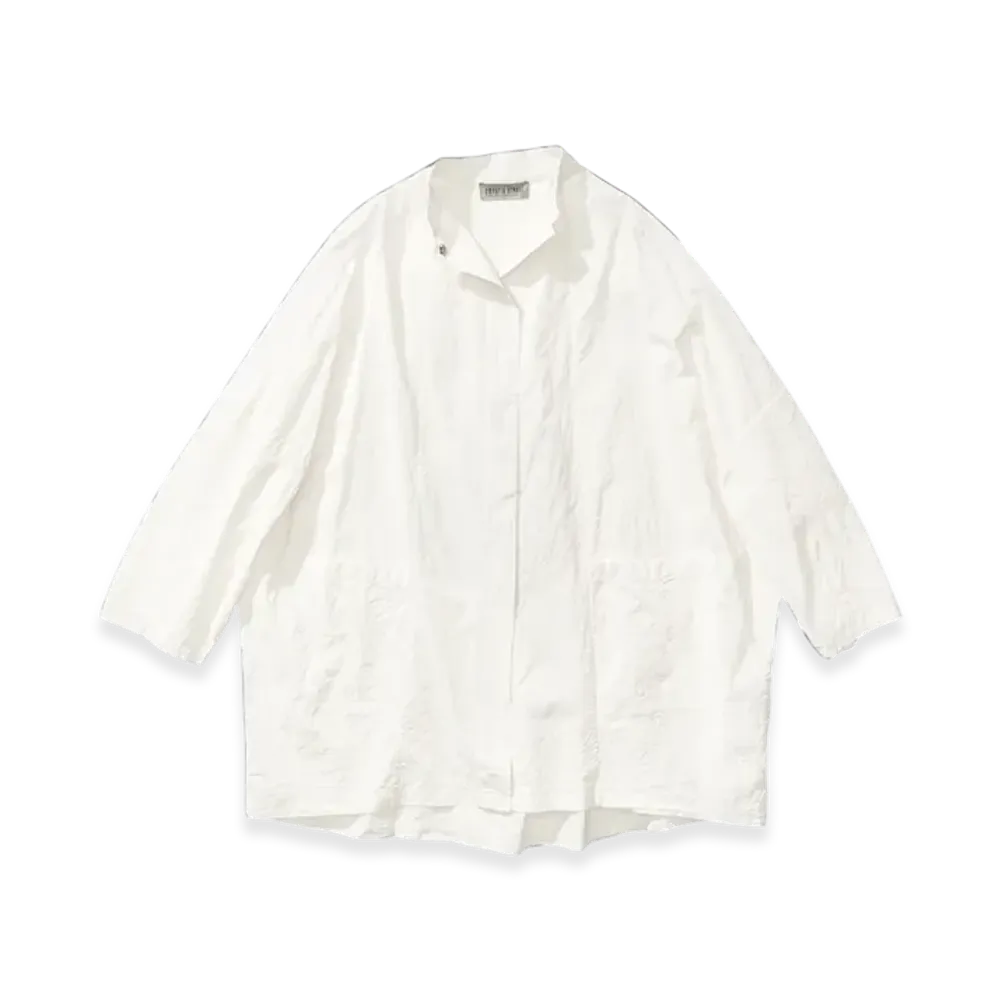 OUR LEGACY Women's Work Shop x Emporio Armani Spiaggia Shirt "Granita Cotton"
