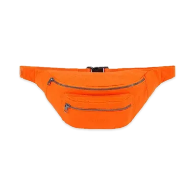 Supreme x Barbour Waxed Cotton Waist Bag "Orange"