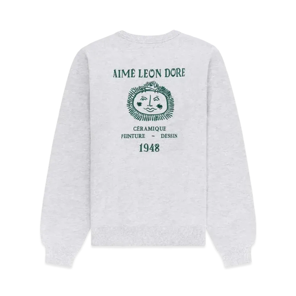 Aime Leon Dore Artiste Crewneck Sweatshirt "Grey"