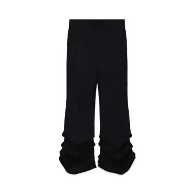 WE11DONE Wave Bootcut Pants "Black"