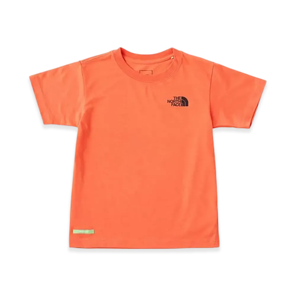 The North Face Green Baton S/S Firefly Tee Kids "Orange"