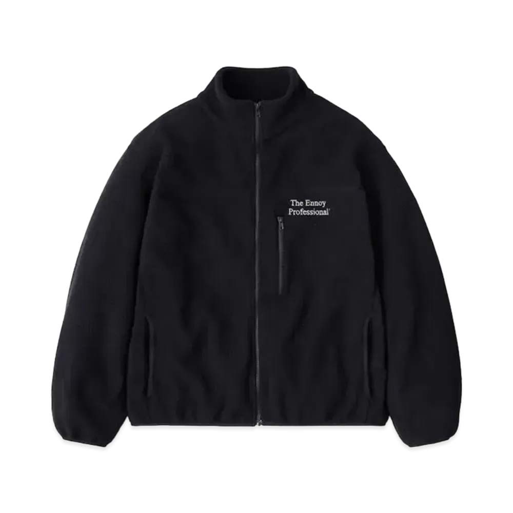 ENNOY 21AW Polartec City Fleece Jacket "Black" AW21BRENJK04LP
