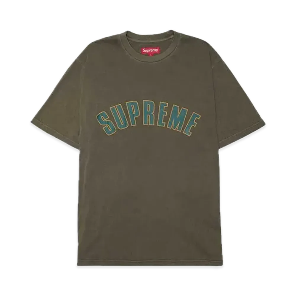 Supreme Cracked Arc S/S Top "Olive"