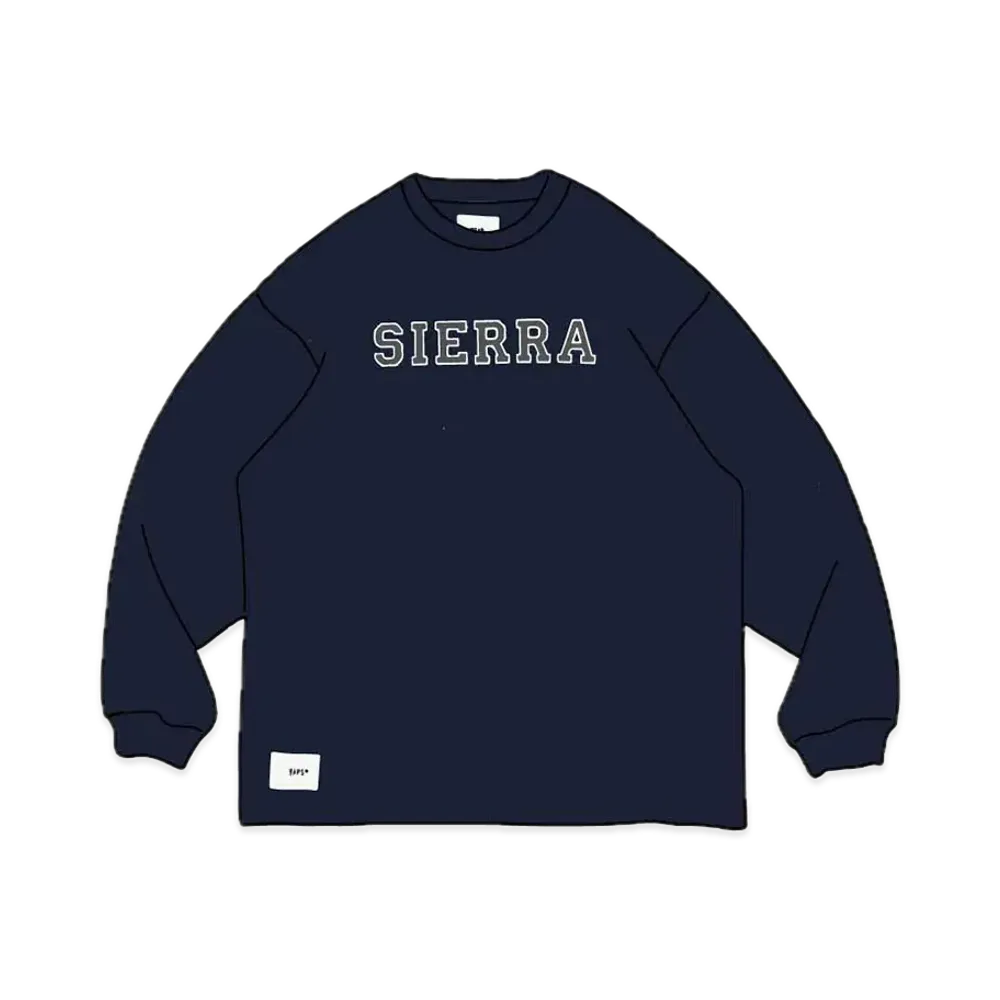 WTAPS Academy / LS / Cotton / SIERRA "Navy"