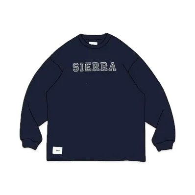 WTAPS Academy / LS / Cotton / SIERRA "Navy"