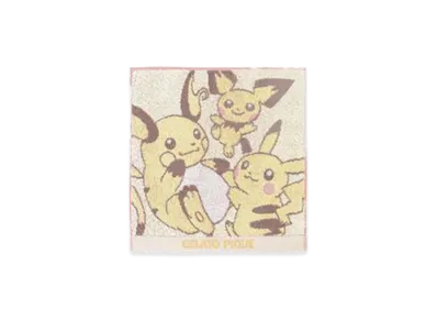 GELATO PIQUE x Pokemon Hand Towel "Yellow"