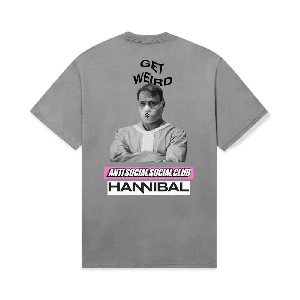 ANTI SOCIAL SOCIAL CLUB Hannibal Weird Tee "Medium Grey"