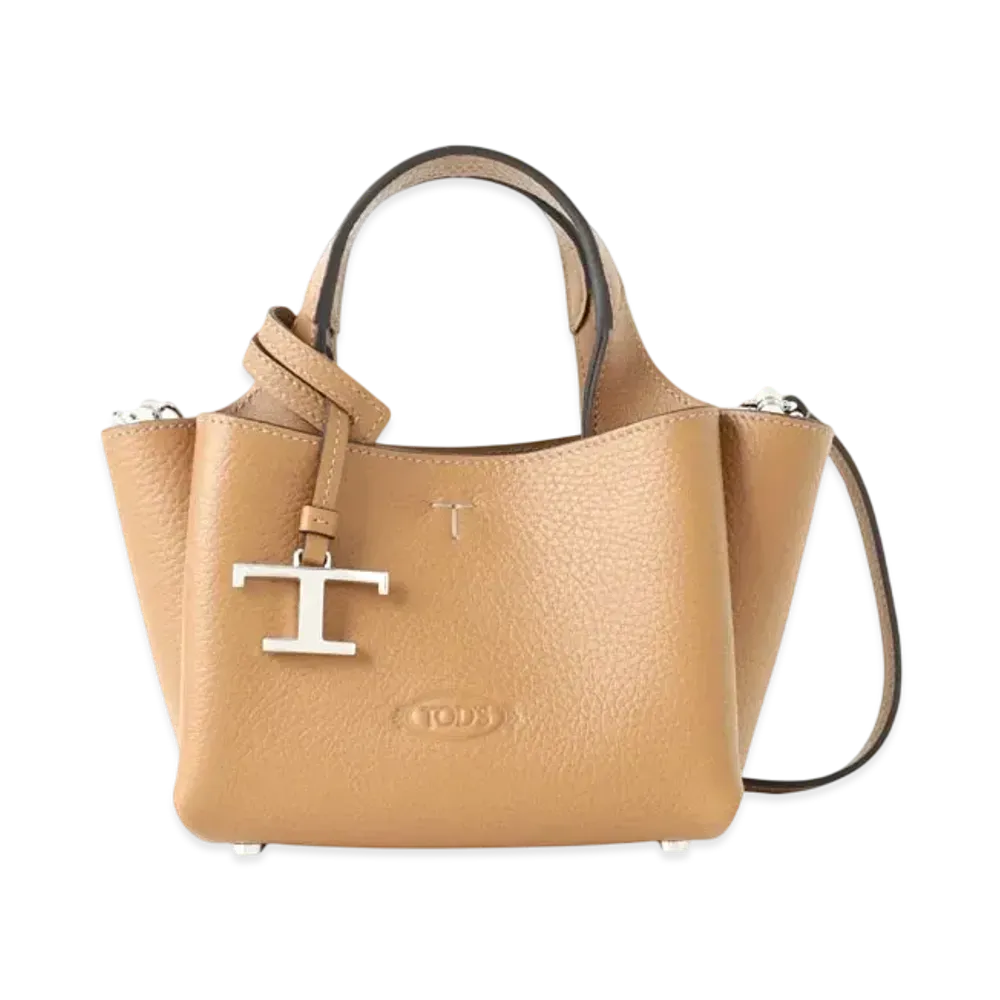 TOD'S x RHC Ron Herman Leather Bag Micro "Brown"
