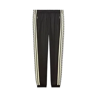 GUCCI Oversize Technical Jersey Jogging Pants "Black"