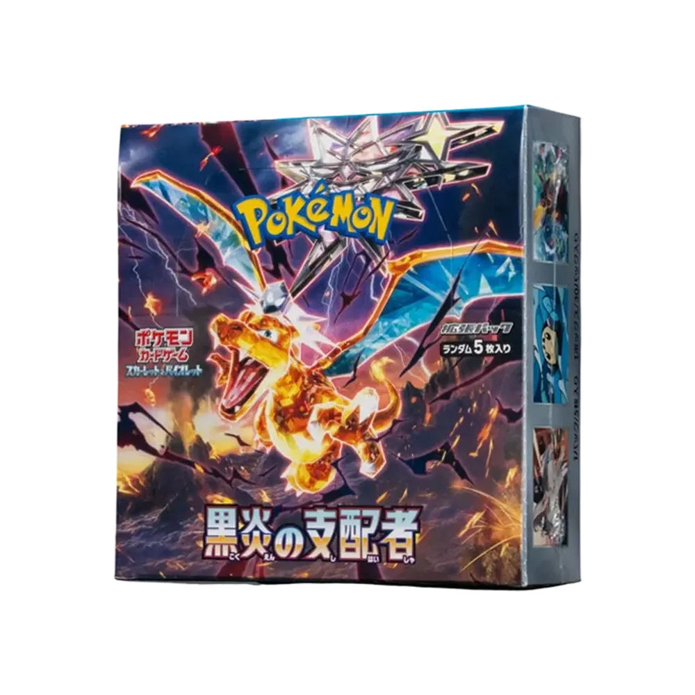 ポケモンカードゲーム スカーレット&バイオレット 拡張パック 「黒炎の支配者」 ボックス
