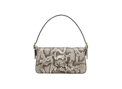 FENDI Baguette 1997 Python Leather Bag "Natural"