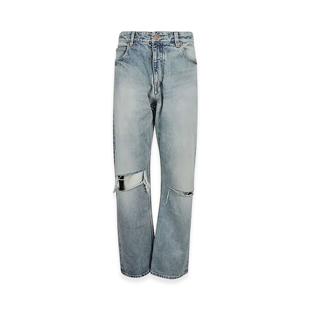 BALENCIAGA Women's Jeans "Clear Blue"