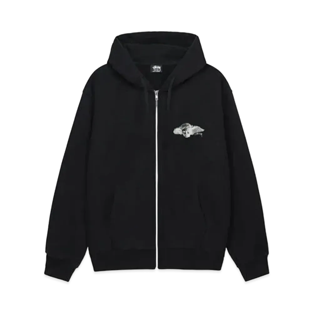 Stussy Hypnos Zip Hoodie "Black"