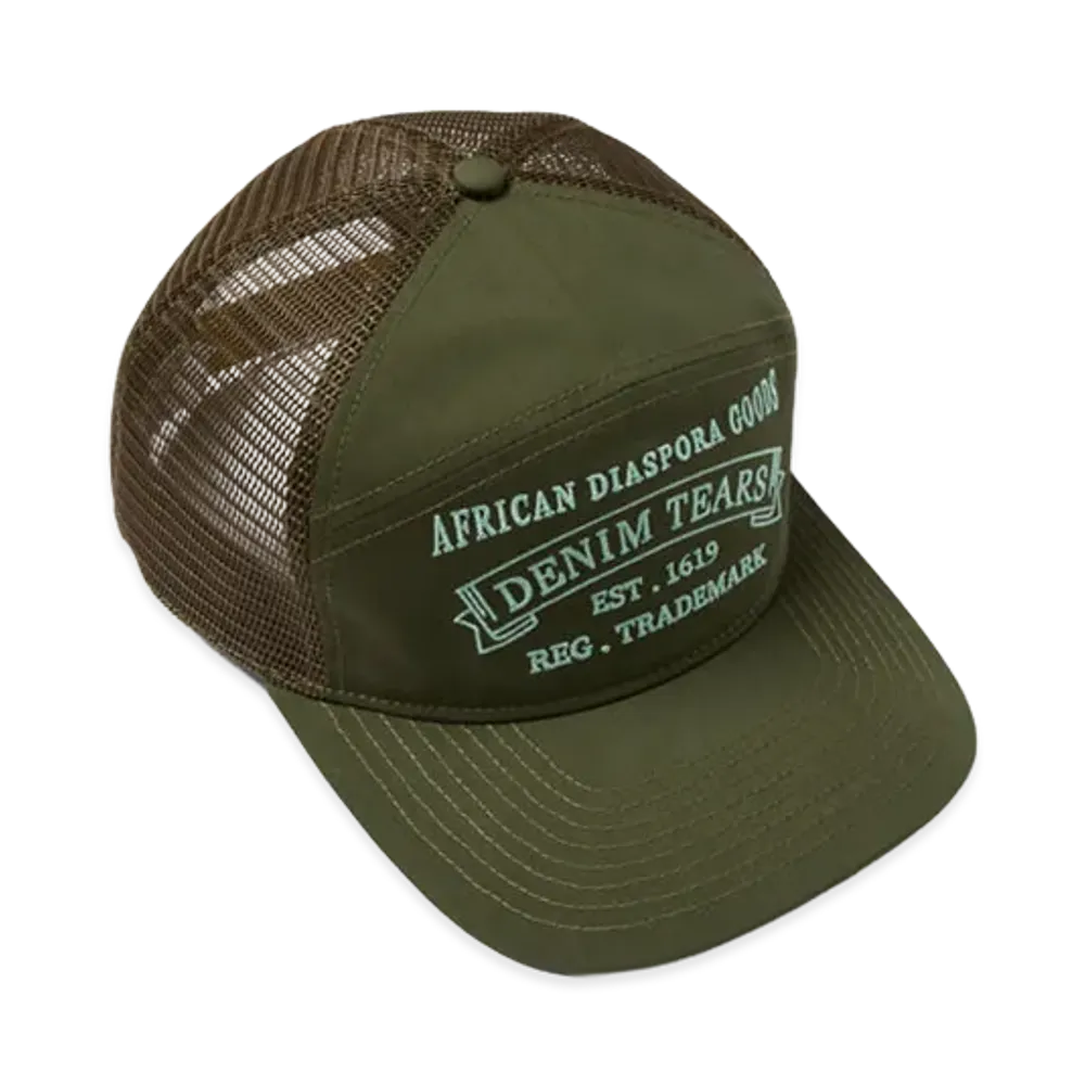 DENIM TEARS Libertas Patch Ranger Cap "Green"