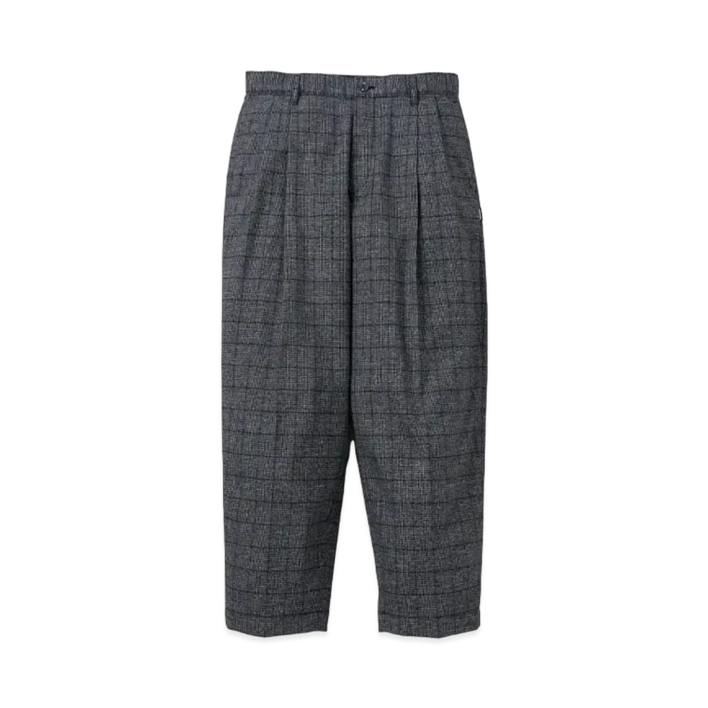 NEIGHBORHOOD Two Tuck Pants "Black Check"