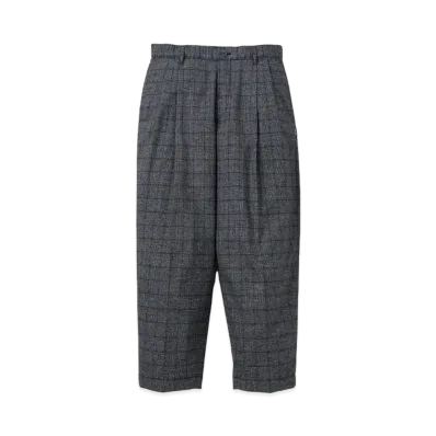 NEIGHBORHOOD Two Tuck Pants "Black Check"