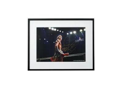 武尊 引退記念 \ 武尊直筆サイン額装#1 ©Susumu Nagao MMA Photo Library "MULTI"