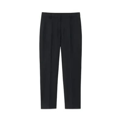 Paul Smith Women's Dobby Pin Dot Tapered Pants "Navy"