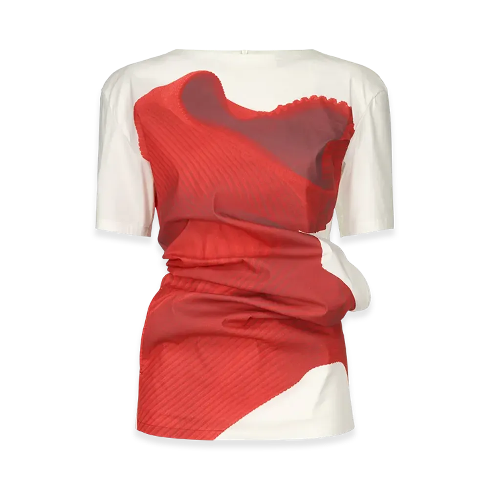ISSEY MIYAKE Knit (As Represented) "Red"