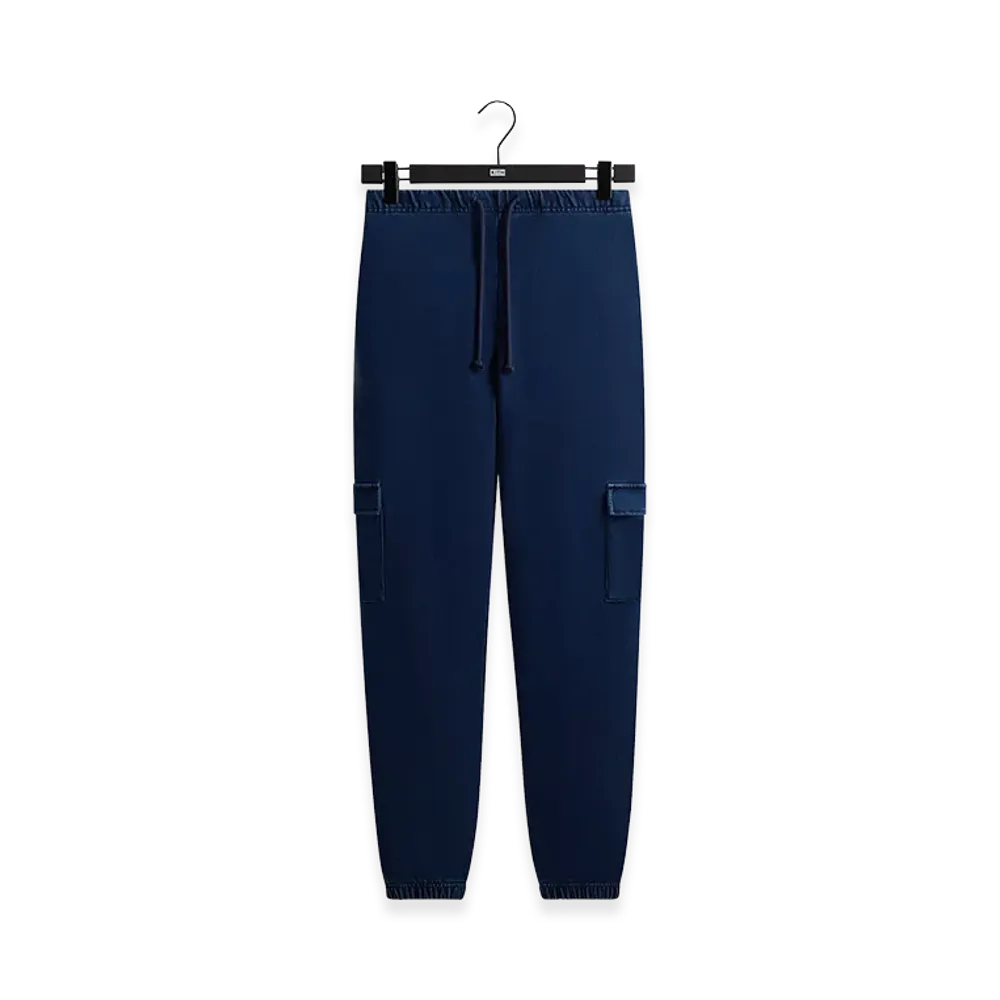 Kith Indigo Loopback Cargo Nelson Sweatpant "Dark Indigo"