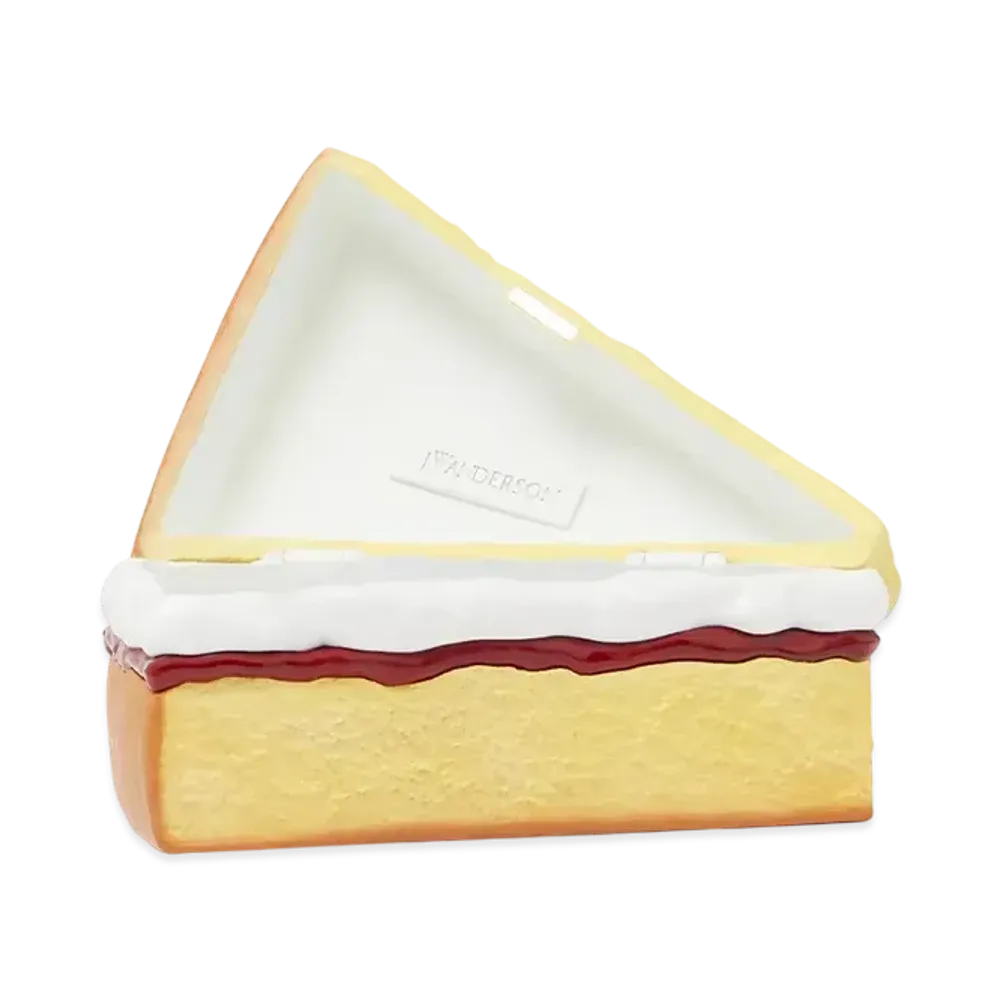 JW ANDERSON VICTORIA SPONGE Clutch Bag "Cream"