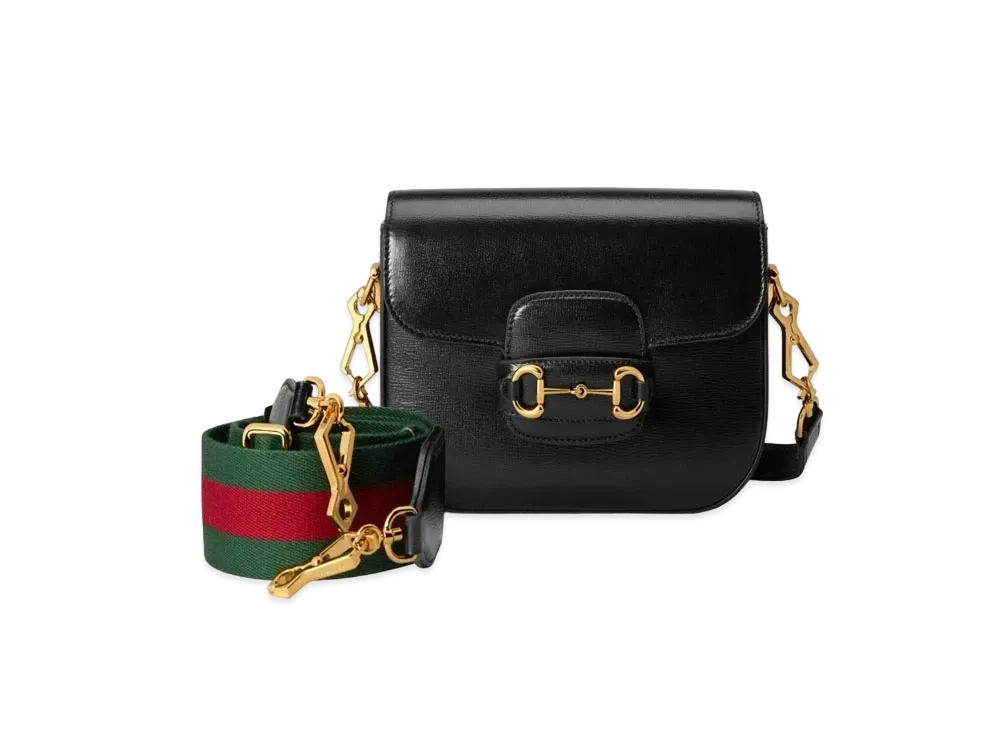 GUCCI Horsebit 1955 Mini Bag "Black"