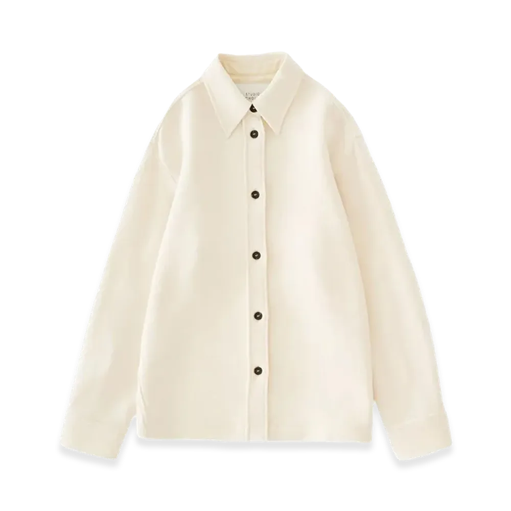 STUDIO NICHOLSON Women's Shirts "White"