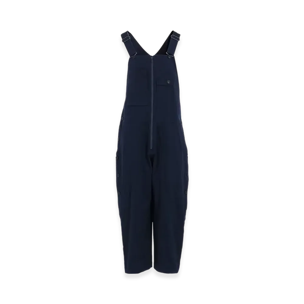 Y's Born Product Cotton Twill Overall "Navy"
