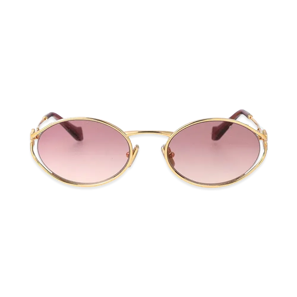MIU MIU Women's Sunglasses "Gold"