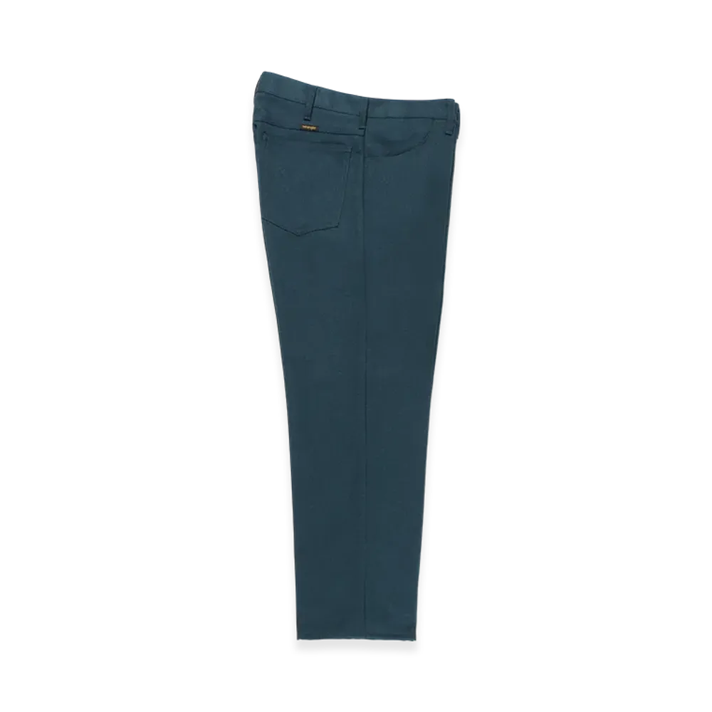WACKO MARIA x Wrangler Wrancher Dress Jeans "Dark Turqoise"