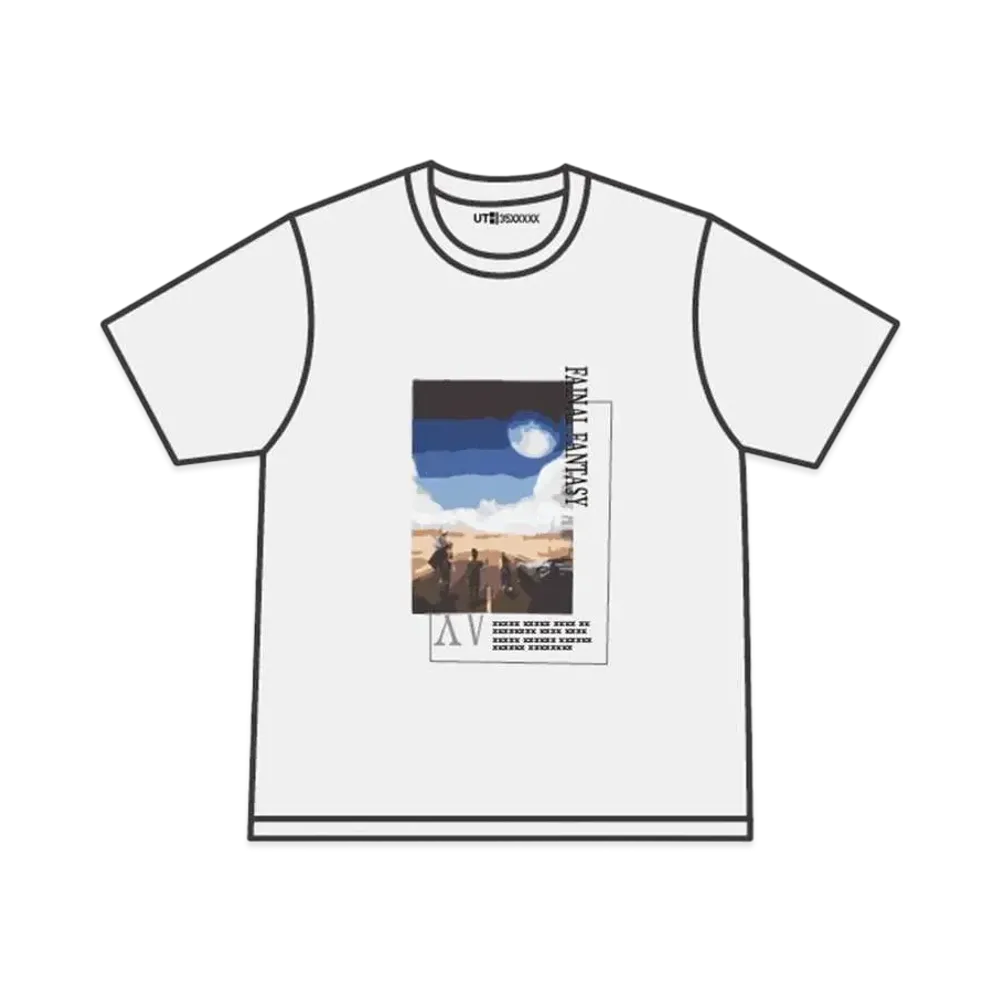 Uniqlo Final Fantasy 35th Anniversary UT Graphic T-Shirt Final Fantasy XV "White"