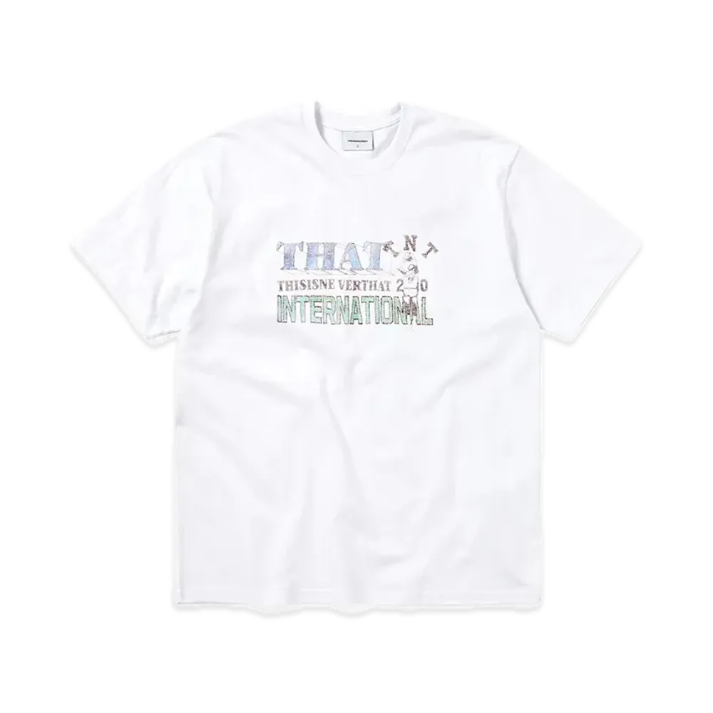 thisisneverthat International Team Tee "White"