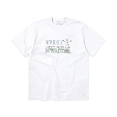 thisisneverthat International Team Tee "White"