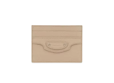 BALENCIAGA Neo Classic Card Holder "Brown"