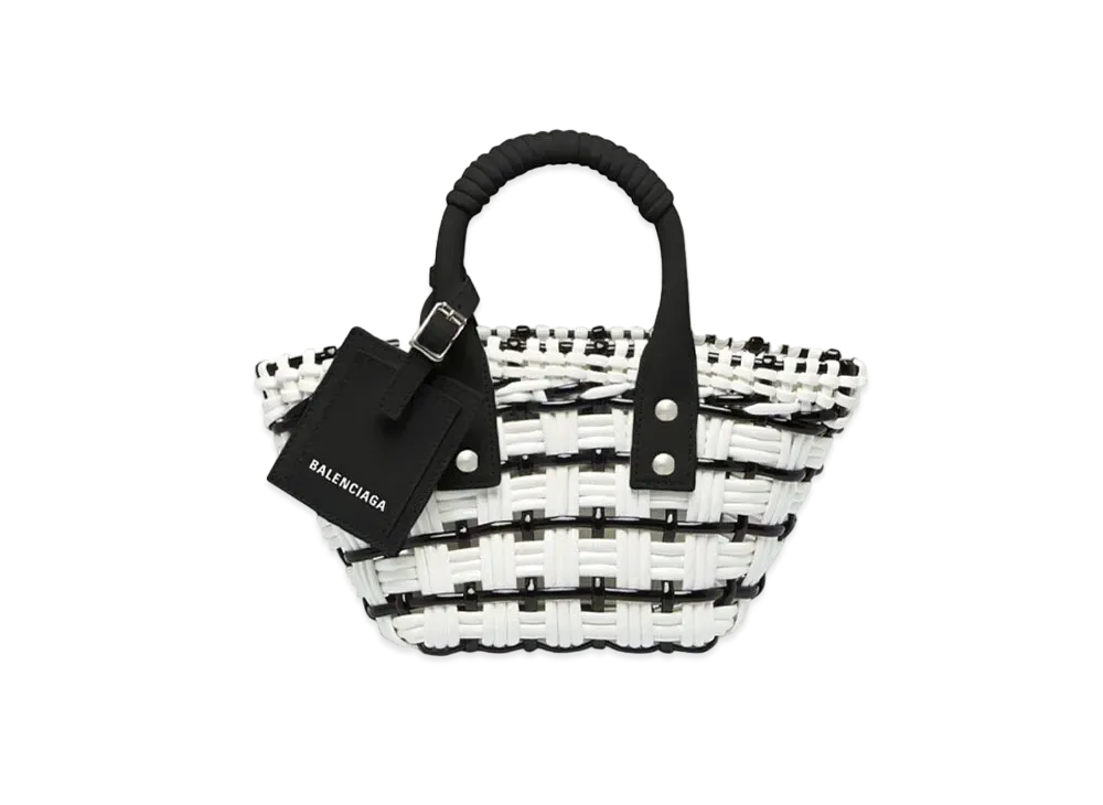 BALENCIAGA Bistro XXS Basket With Strap "White"