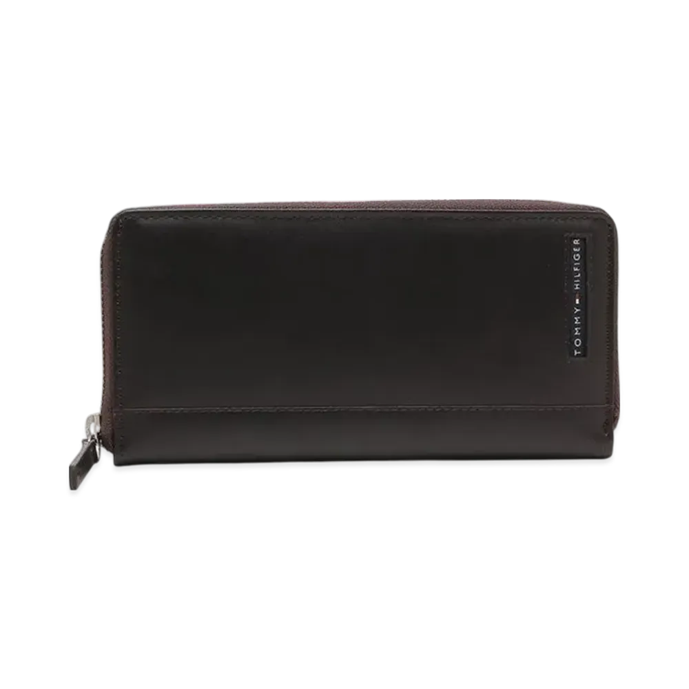 TOMMY HILFIGER Zip Around Wallet "Brown"