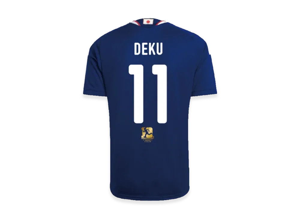 adidas x My Hero Academia Soccer Japan 2026 Home Replica Jersey #11 DEKU "Japan Blue"