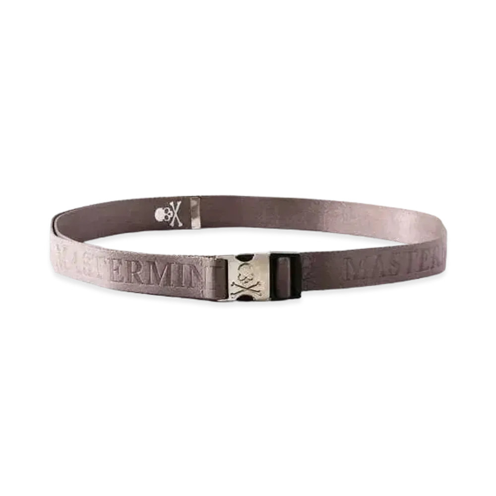 mastermind JAPAN Tape Belt "Greige"