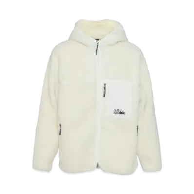 FIRST DOWN TUMBLING BOA HOODIE "White"