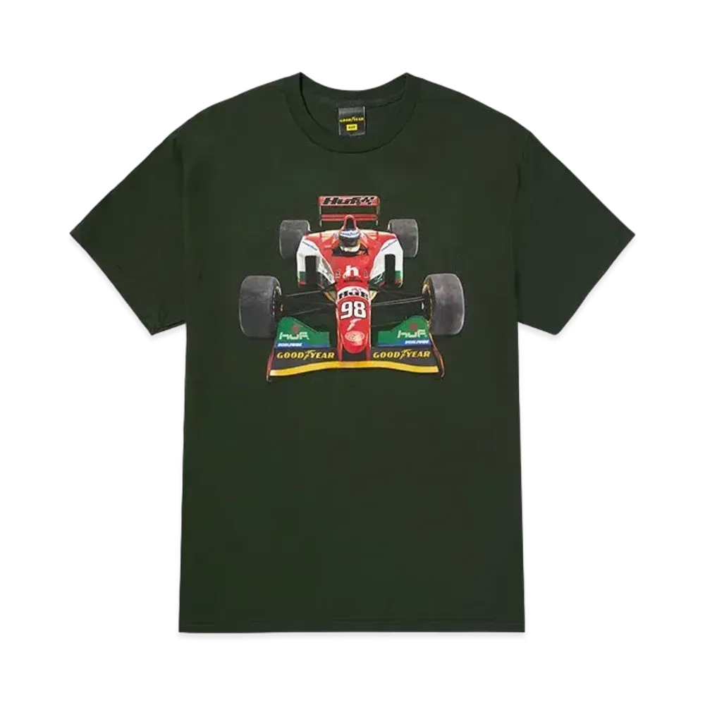 HUF Goodyear F1 Racing Team Tee "Hunter Green"