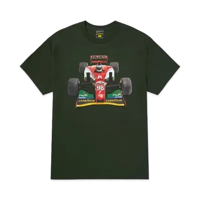HUF Goodyear F1 Racing Team Tee "Hunter Green"