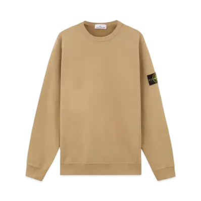 Stone Island 62420 Brushed Organic Cotton Fleece "Biscuit"