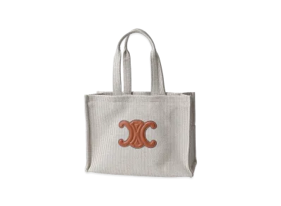 CELINE Large Cabas Thais Tote Bag "Beige/Tan"