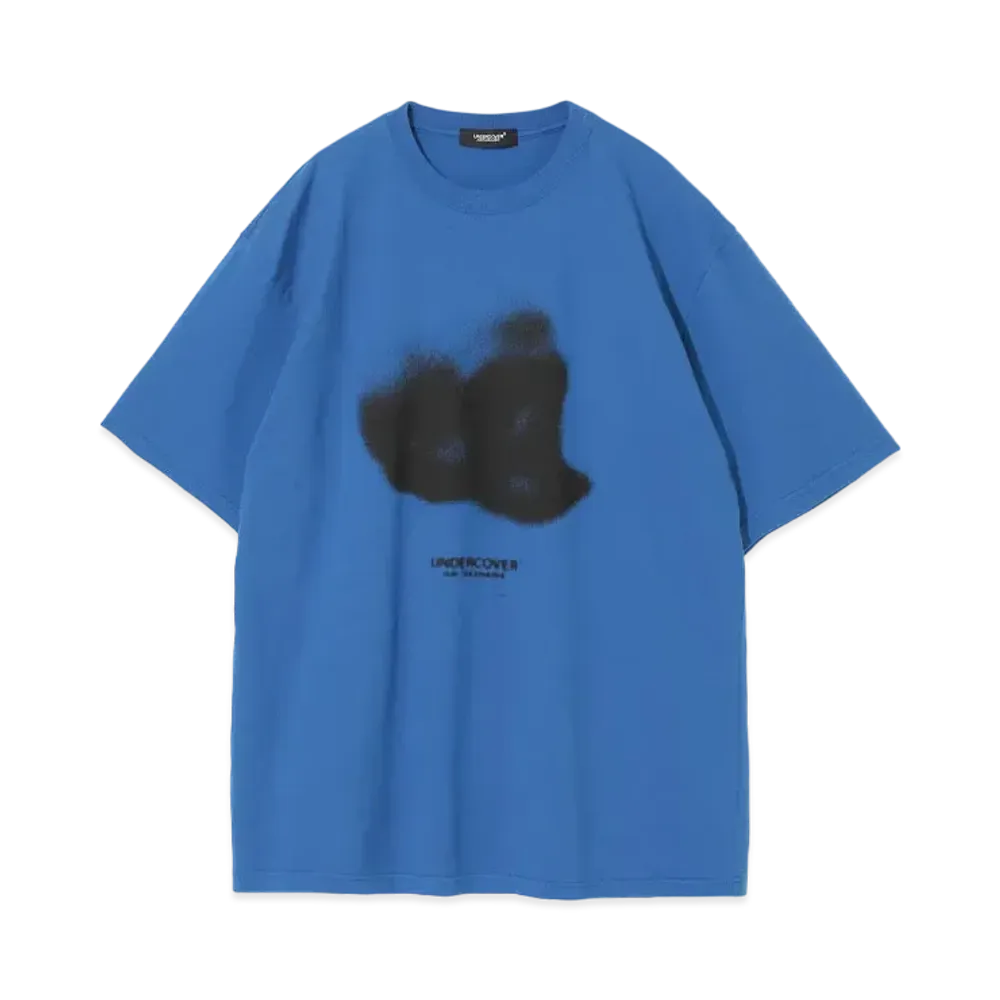 UNDERCOVER Cotton T-Shirt "Blue"